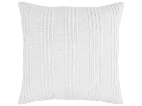 Villa by Classic Home Hannah Ivory Throw Pillow