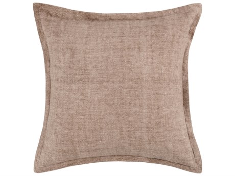 Villa by Classic Home Amy Penny Brown Throw Pillow