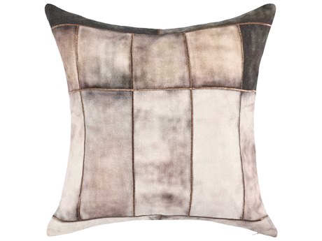 Villa by Classic Home Maude Penny Brown Throw Pillow