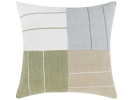 Villa by Classic Home Niya Wheat Green Throw Pillow