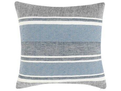 Villa by Classic Home Lima Blue Throw Pillow