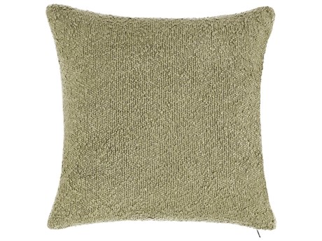 Villa by Classic Home Sava Wheat Green Throw Pillow
