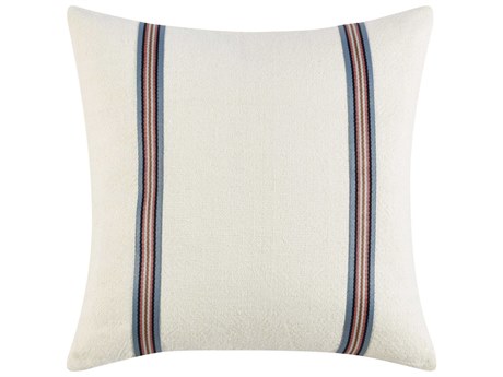 Villa by Classic Home Bacall White Throw Pillow
