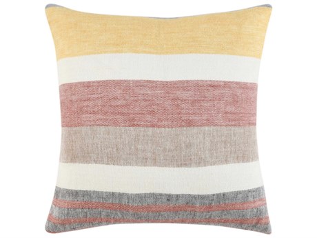 Villa by Classic Home Crawford Yellow Multicolor Throw Pillow