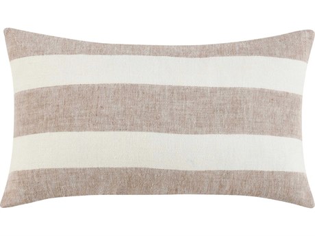 Villa by Classic Home Cardner Brown Throw Pillow