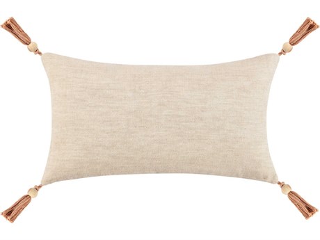 Villa by Classic Home Cherry Natural Throw Pillow