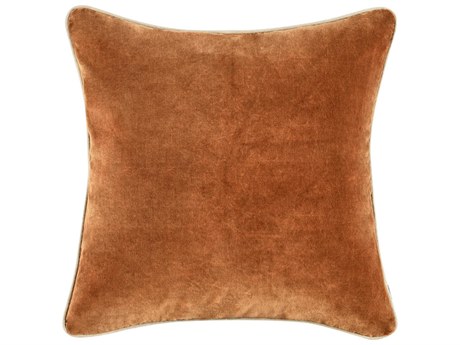 Villa by Classic Home Harriet Hazel Brown Throw Pillow
