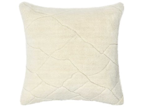 Villa by Classic Home Mercer Ivory Throw Pillow