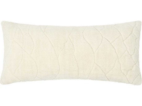 Villa by Classic Home Mercer Ivory Throw Pillow