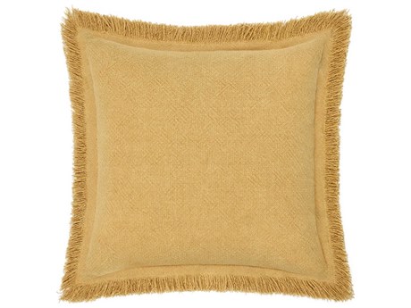 Villa by Classic Home Agatha Yellow Throw Pillow