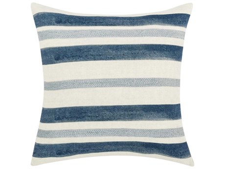 Villa by Classic Home Seiano Blue Throw Pillow