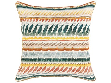 Villa by Classic Home Cetara Multi-Color Throw Pillow