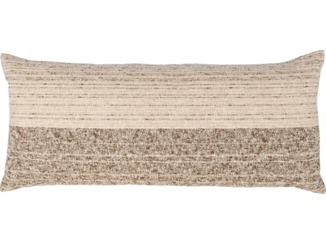 Villa by Classic Home Beryl Coco Brown Throw Pillow