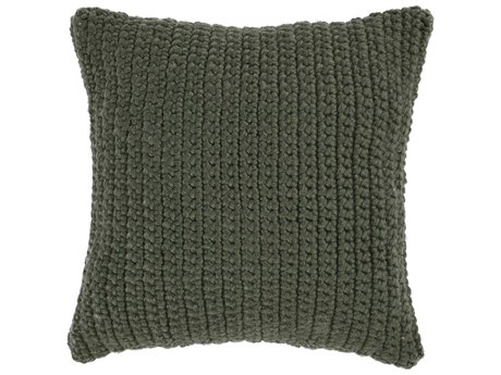 Villa by Classic Home Prism Green Throw Pillow