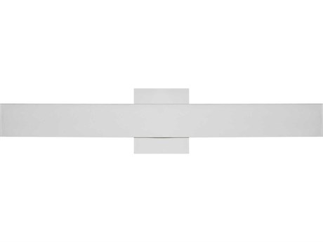 Visual Comfort Modern Bau 1-Light Polished Nickel Vanity Light