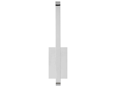 Visual Comfort Modern Banda 1-Light Chrome Wall Sconce