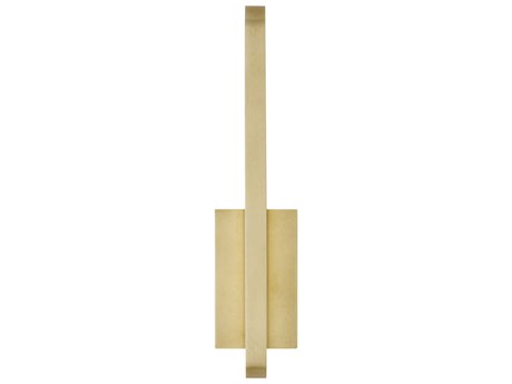 Visual Comfort Modern Banda 1-Light Natural Brass Wall Sconce