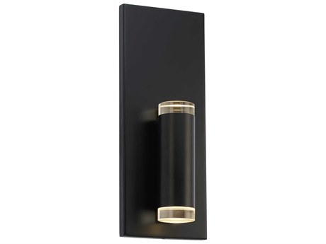 Visual Comfort Modern Dobson-II 1-Light Matte Black Wall Sconce
