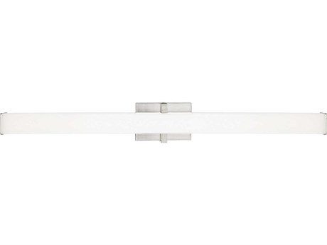 Visual Comfort Modern Ellis 1-Light Satin Nickel Vanity Light