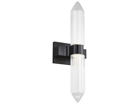 Visual Comfort Modern Langston 1-Light Plated Dark Bronze Wall Sconce