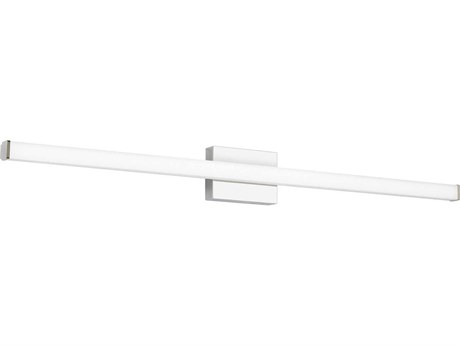 Visual Comfort Modern Lufe 1-Light Chrome Vanity Light