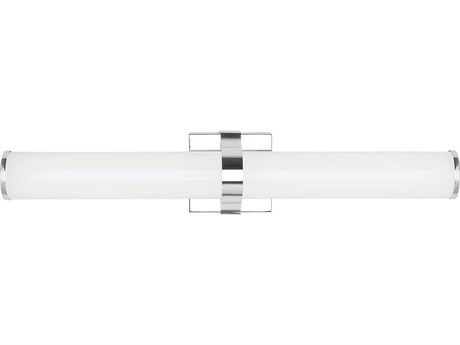 Visual Comfort Modern Lynk 1-Light Chrome Vanity Light