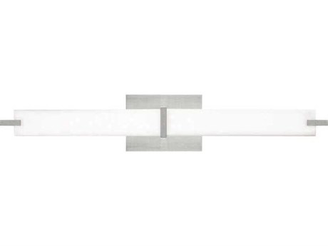 Visual Comfort Modern Metro 1-Light Satin Nickel Vanity Light