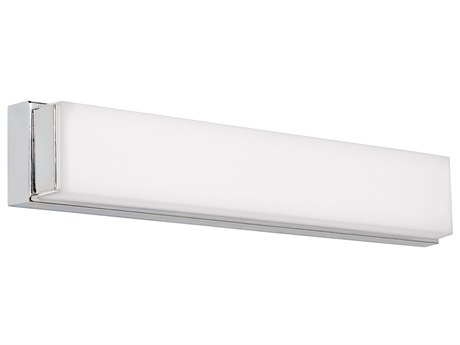 Visual Comfort Modern Sage 1-Light Chrome Vanity Light