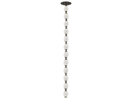 Visual Comfort Modern Collier 1-Light Dark Bronze Linear Mini Pendant