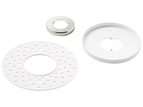 Visual Comfort Modern Collier Polished Nickel Mud in Plate