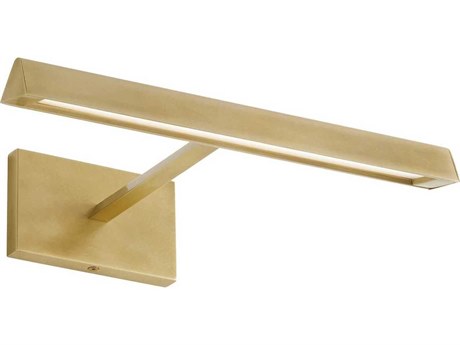 Visual Comfort Modern Dessau 1-Light Natural Brass Picture Light