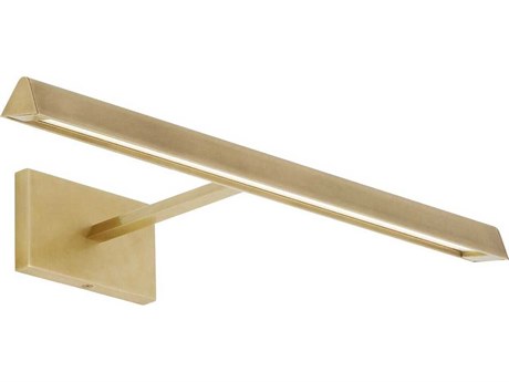 Visual Comfort Modern Dessau 1-Light Natural Brass Picture Light