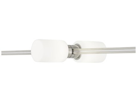 Visual Comfort Modern Cylinders 1-Light Satin Nickel Spot Light