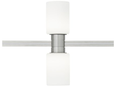 Visual Comfort Modern Cylinders 1-Light Satin Nickel Spot Light