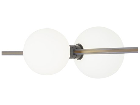 Visual Comfort Modern Orbs 1-Light Antique Bronze Globe Spot Light