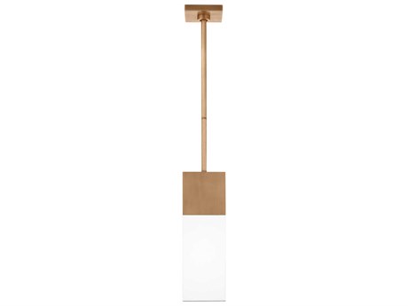 Visual Comfort Modern Kulma 1-Light Copper Linear Mini Pendant
