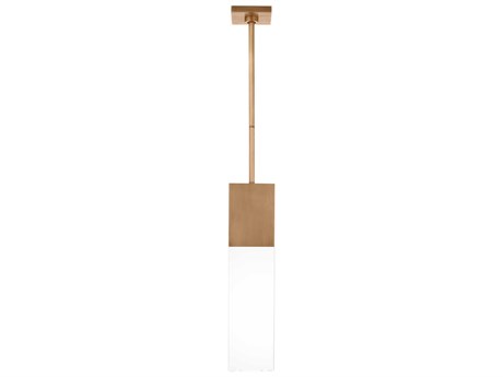 Visual Comfort Modern Kulma 1-Light Copper Linear Mini Pendant