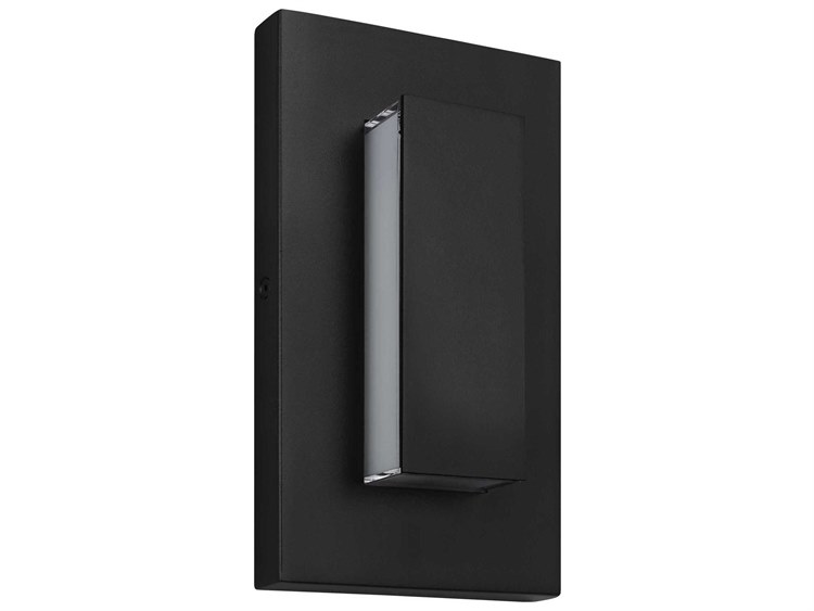 Visual Comfort Modern Aspen 1-Light Outdoor Wall Light Black 10