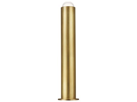Visual Comfort Modern Ebell Natural Brass Table Lamp