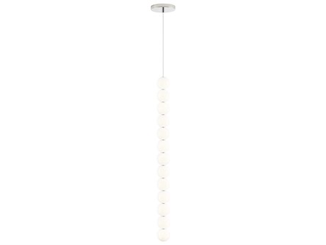 Visual Comfort Modern Orbet 13-Light Polished Nickel Mini Pendant