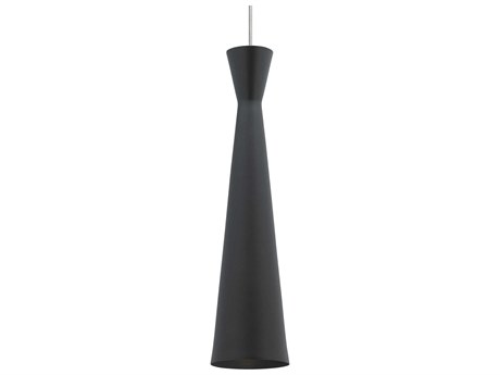 Visual Comfort Modern Windsor 1-Light Black Mini Pendant
