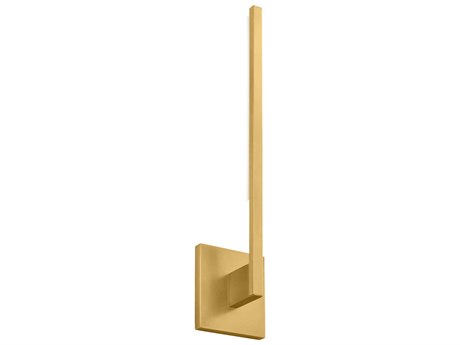 Visual Comfort Modern Klee 1-Light Natural Brass Wall Sconce