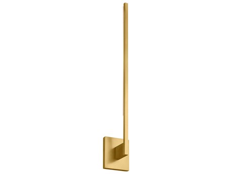 Visual Comfort Modern Klee 1-Light Natural Brass Wall Sconce