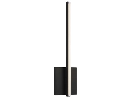 Visual Comfort Modern Kenway 1-Light Matte Black Wall Sconce