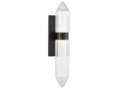 Visual Comfort Modern Langston 1-Light Plated Dark Bronze Wall Sconce