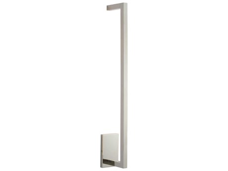 Visual Comfort Modern Stagger 1-Light Polished Nickel Wall Sconce