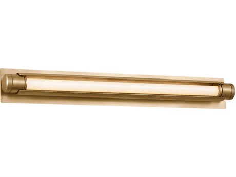 Visual Comfort Modern Capa 1-Light Hand Rubbed Antique Brass Vanity Light