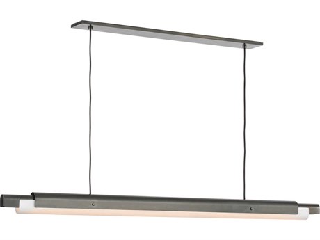 Visual Comfort Modern Ambrose 1-Light Bronze Linear Island Pendant