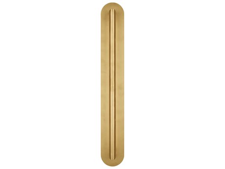 Visual Comfort Modern Fielle 1-Light Natural Brass Wall Sconce
