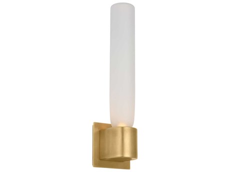 Visual Comfort Modern Volver 1-Light Hand Rubbed Antique Brass Wall Sconce